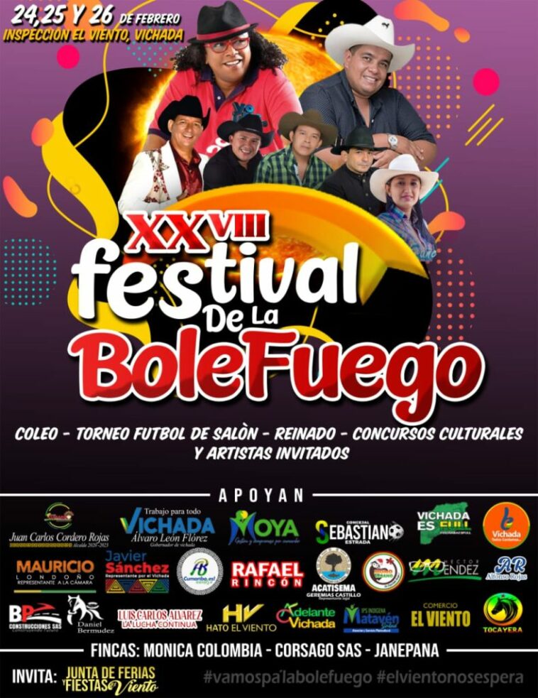 El Viento estará de parranda este fin de semana gracias al Festival de la Bolefuego