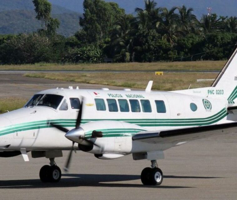 El avión comprado por la Policía que investiga la Contraloría