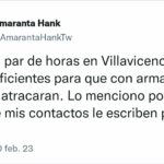 Ella es Amaranta Hank, la actriz porno asaltada en Villavicencio