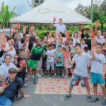 En La Fachada celebración del día internacional de las Manos Rojas