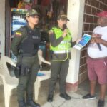 En San Andrés de Sotavento policía inició campaña para denunciar los actos delictivos