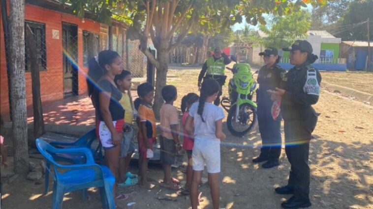 En San Antero la Policía desarrolla campañas en materia de seguridad