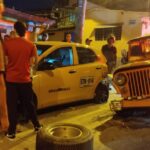 En el Galán un Jeep se estrelló contra dos vehículos y una moto