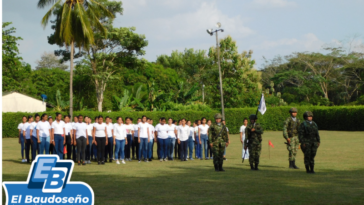 En el departamento del Chocó fueron recibidas 36 mujeres que prestarán su servicio militar voluntario en el Batallón de Apoyo y Servicios para el Combate Nº 15.