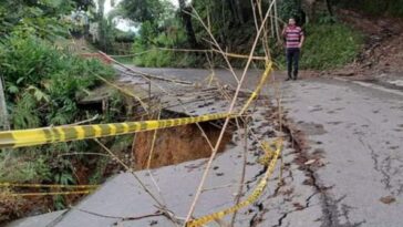 En tres municipios del Quindío se mantiene la alerta amarilla ante el riesgo de deslizamientos