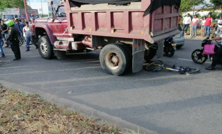 Falleció adulto mayor tras ser arrollado por una volqueta en Yopal