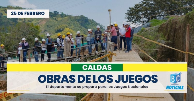 Gobernación de Caldas presentó avances de las obras para Juegos Nacionales