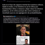 Gustavo Petro defendió a Irene Vélez y afirmó que “Todos los ministros de minas han cometido el mismo error matemático”