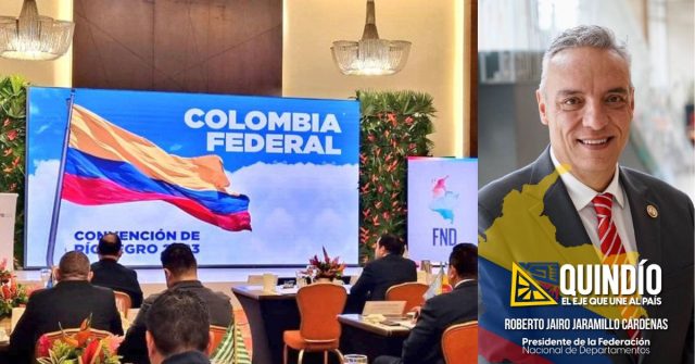 Histórico: Gobernador del Quindío es el presidente de la Federación Nacional de Departamentos – FND