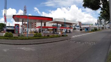 Estación gasolina