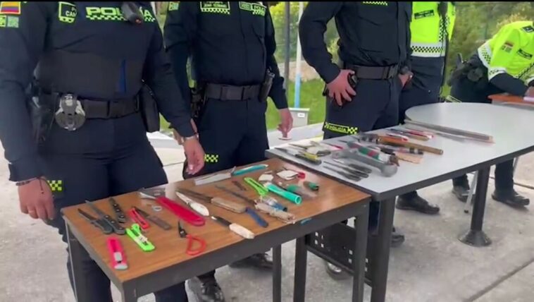 Impresionante: se han incautado más de 22.000 armas en lo que va del año en Bogotá
