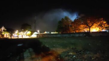 Incendio en el colegio Dolores Garrido de Cereté