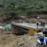 Inician obras de accesos al puente en variante provisional de Rosas