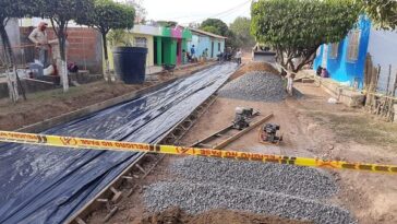 Inició la pavimentación  de vías rurales en  San Zenón Magdalena