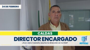 Jhon Jairo Castaño asume como como director encargado de la ESAP Territorial Caldas