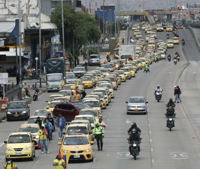 La dura advertencia de Mintransporte a taxistas que irán a paro este miércoles