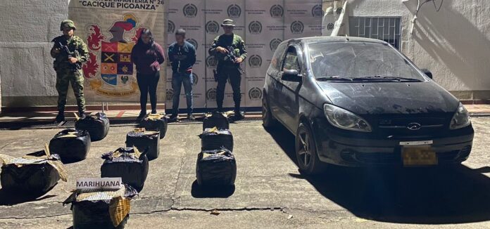 Más de 100 kilogramos de marihuana fueron incautados en vías de La Plata