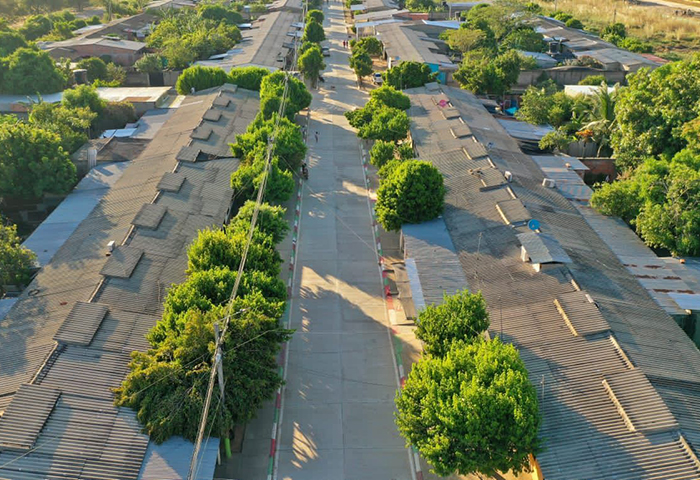 Más de 70 familias beneficiadas con pavimentación en cuatro barrios