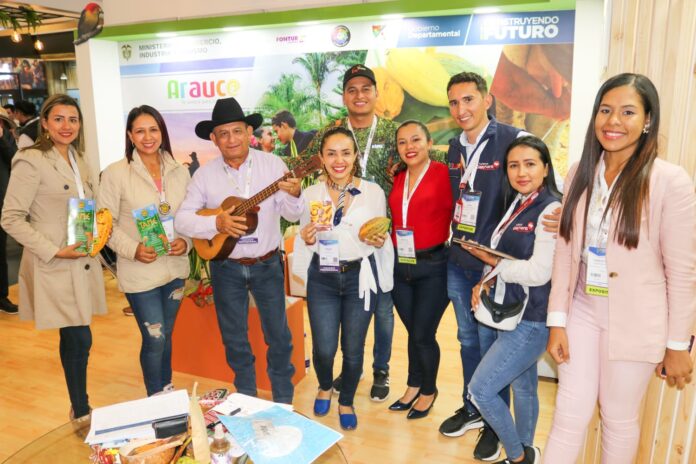 Más del 2000 personas han visitado durante estos dos días el stand de Arauca en la feria de ANATO 2023