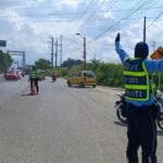 Oficiales de tránsito apoyarán en descongestionamiento de la carretera Cali - Candelaria