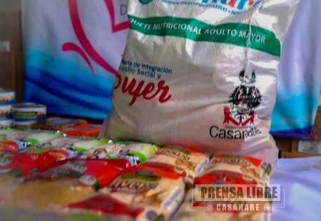 Paquetes nutricionales para adultos mayores en Casanare