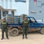 Policía incauta 945 galones de ACPM que eran transportados de manera ilegal en Bolívar