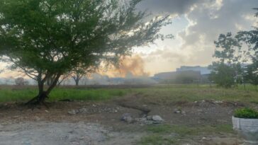 Quemas en un lote tiene preocupados a habitantes de Villa Campestre