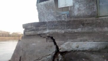 San Cayetano quedó sin agua debido a fallas en la estructura de la estación de bombeo