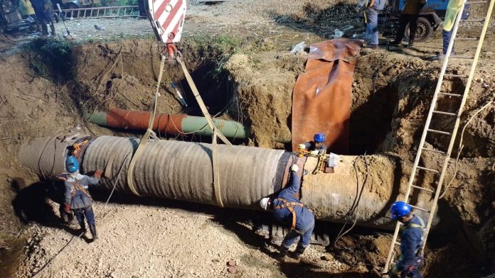 Se restablece suministro de agua en el 90% de las zonas afectadas por daño en acueducto