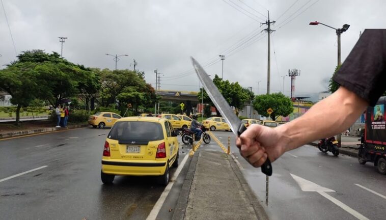 puñalada taxista