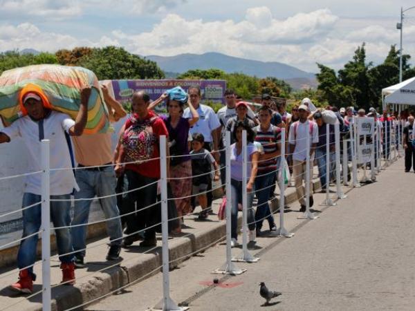 Migrantes venezolanos