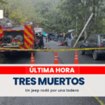 Tres muertos deja accidente de tránsito en La Cabaña