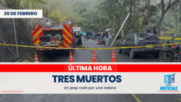 Tres muertos deja accidente de tránsito en La Cabaña