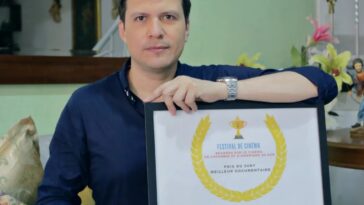 Un Huilense, ganador en festival de cine Latinoamericano en Europa.