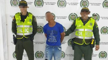 Un hombre fue capturado por morder a un policía en el barrio El Paraíso de Montería