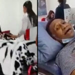 [VIDEO] Con cáncer y recién operado, tuvo que ir él mismo hasta el banco, así lo requerían