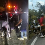 [VIDEOS] Grave accidente, un carro rodó a un abismo en la vía hacia El Peñol