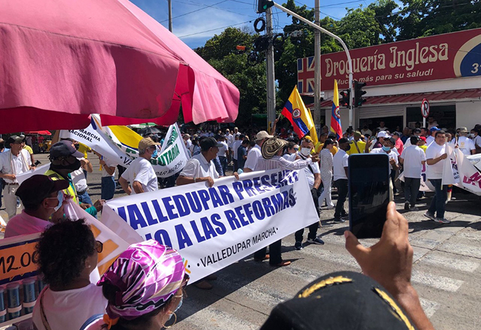 Valledupar volverá a protestar contra el gobierno de Petro