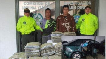 Vehículo repleto de marihuana fue detenido en la vía Yaguará-Neiva
