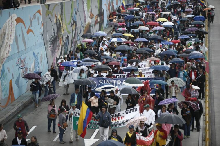 ¡Movilizaciones en Bogotá! Conozca los puntos donde se estarán realizando