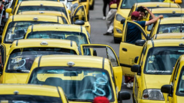 ¡Ponga cuidado! estos son los puntos de concentración del paro de taxista en Medellín