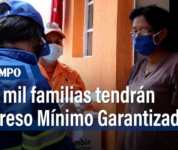 280 mil familias bogotanas recibirán el 'Ingreso Mínimo Garantizado'