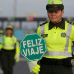 600 policías estarán en diferentes vías del país para este puente festivo