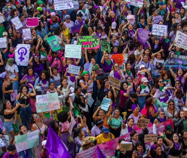 8M en Barranquilla, por una ciudad sin feminicidios