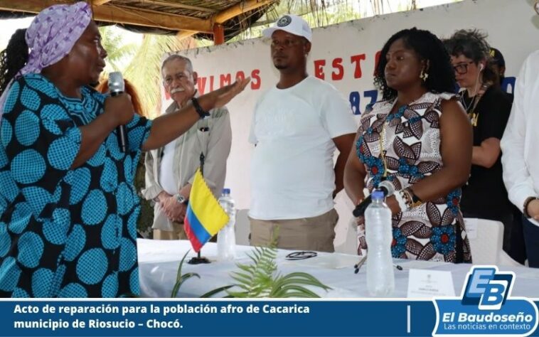 Acto de reparación para la población Afro de Cacarica, municipio de Riosucio – Chocó.