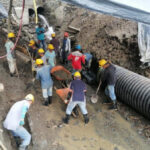 Adelantan obras para prevenir pérdidas totales de vías en Santuario y Belén de Umbría