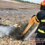 Advierten consecuencias para la salud y el ambiente por quema indiscriminada de llantas a orillas del río Guatiquía