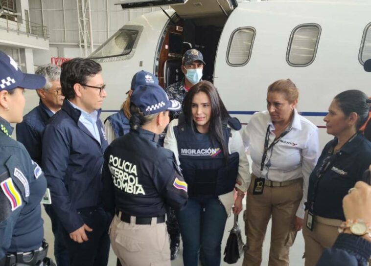 Aida Merlano ya se encuentra en Colombia luego de ser deportada por Venezuela