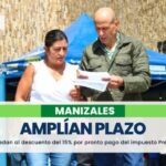 Alcaldía de Manizales amplió hasta el 31 de marzo el descuento del 15% en el impuesto Predial