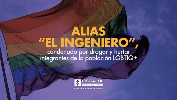 Alias “El Ingeniero”, condenado por drogar y hurtar integrantes de la población LGBTIQ+